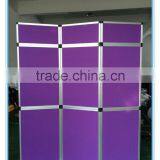 Exhibition Screen Folding Diplay Panel, Aluminum Frame