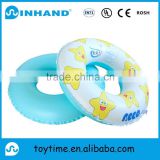 EN71 pvc inflatable baby swimming ring float , customised swim tube with logo printing
