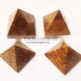 Wholesale Sea Fossil Pyramids : Wholesale Gemstone Pyramids thumbnail-1
