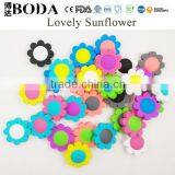 Manufacturer Price Sunflower Baby Silicone Teething Toys thumbnail-1