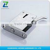 Round Square Steel Forend Magnetic Latch Deadbolt 60mm Backset Truck Container Mortise Door Lock Body thumbnail-5