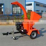 TC4 Gasoline Engine Mini Mobile Wood Chipper Machinery thumbnail-3