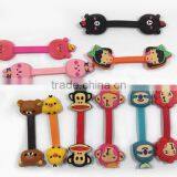 Novelty Promotional Gifts Cartoon Soft Pvc Headphones Cable Tie Organizer thumbnail-3