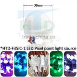 SMDRGB5050 3led 30mm Cutout Pixel Point Light