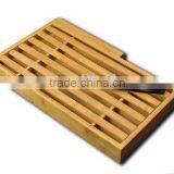 Wooden Bread Board/cutting Board With Knife
