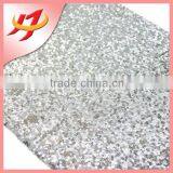 Fancy Luxury Silver Sequin Laser Cut Felt Table Runner for Square Tables thumbnail-1