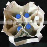 Organic Canvas Wine Bag thumbnail-1