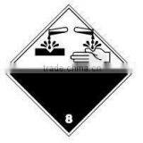 Safety Warning Placard, Placard Printing, Aluminium Placard