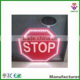 Super Bright LED Solar Traffic Stop Sign
