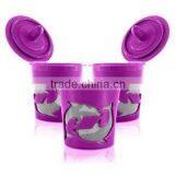 Hot Selling Factory Price Keurig Reusable Filter Dolphin Design