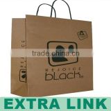 Extra Link custom shopping/gift/bakery cheap handle kraft paper bag