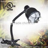 UL or VDE type E26/ E27 reptile flexible gooseneck clamp lamp