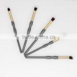 10pcs Gray Frosted Makeup Brushes Curve Design Popularity thumbnail-3