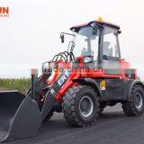 Qingdao Everun New Agricultural Machines ER16 Graaple Forks Loader With Electric Joystick thumbnail-6