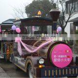 92KW Diesel Power Outdoor Amusement Park Train for Carnival and Celebration