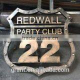 Oil-coated Wrought Iron Art Stamping Flowers and Leaves ----Leaf 4266 thumbnail-3