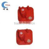 OEM Good Quality Conductive Red Silicone Single Button thumbnail-1