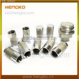 sintered porous stainless steel air filter housing