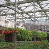 Multi Span Tunnel PE Plastic Film Hydroponic Systems Agricultural Commercial Greenhouse thumbnail-1