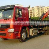 HOWO Mounted Crane Loading 30T Sinotruk Cargo Truck With Mounted Crane thumbnail-4