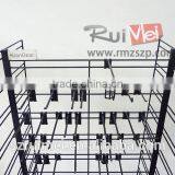Metal Mobile 4 Sides Demountable Shoes Display Rack thumbnail-4