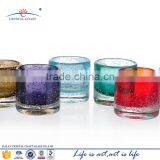 Home Goods Cheap Color Bubble Style Crystal Candle Holder thumbnail-1