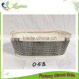 Wholesale Cheap Home Dekoration Desk Big Indoor Oval Wooden Flower Pots thumbnail-1