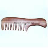 Ionic Type and Wood Handle Material beard brush and comb