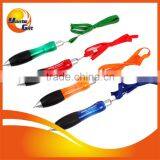 Cheap Promotional Ballpoint Pen With Lanyard Strap thumbnail-1