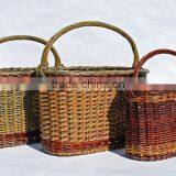 Large Wicker Magazine Baskets for Sale thumbnail-1
