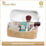 Eco-friendly Travel Natural Cork Cosmetic Bag thumbnail-6