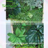SJLJ013338 Artificial Plant Wall / Fake Plastic Green Wall for Wall Decoration thumbnail-4