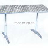 Outdoor Leisure Rectangular Dining Table thumbnail-1