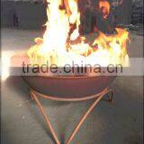 2017 Hot Sale Antique Outdoor Wood Burning Cast Iron Fire Pit With Stand