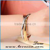 Wholesale Special Three Circle Jewelry Gift Bracelet Stainless Steel Bangle thumbnail-4