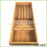 Bamboo Steak Knives Storage Tray for Kitchen Drawer Homex BSCI/Factory thumbnail-6