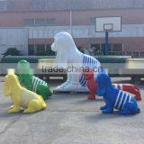 FRP Dog Sculpture Figure Statue thumbnail-1