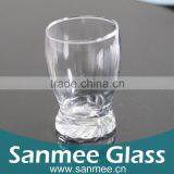 Glass Drinkware 5oz High Quality Transparent Wine Glass, Clear Shot Glass thumbnail-1