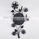 Flower Vintage Metal Wall Clock GZH110 Home Accessories thumbnail-5