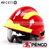 safety fire fight head protected escape working engineer firefighter 3m relective colorful red black green helmet
