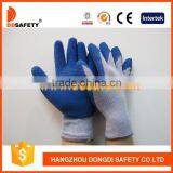 DDSAFETY 2017 10 Gauge Knitted Glove With Latex Coated Safety Working Glove thumbnail-1