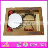 Hot Sale High Quality Wooden Drum, Musical Instruments Wooden Drum, Fashion Style Wooden Drum W07A028 thumbnail-1