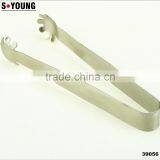 39056 6 Inch Mini Stainless Steel Kitchen Tongssalad Ice Tongs Tea Tongs thumbnail-1