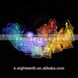 2016 New Popular Waterproof Solar Powered 20LED Bell Fairy String Light For Wedding Party Garden Christmas Tree Decoration thumbnail-1