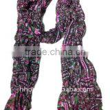 2014 Fashion Floral Chiffon Scarf