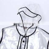 2015 Fashion Transparent Rain Coat EVA Raincoat thumbnail-4