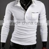 OEM 100% Cotton Customzied Embroided Design Men's Polo Shirts-Polo Shirts for Men thumbnail-1
