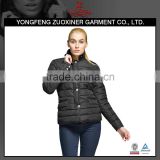 2015 padding jacket/women jacket black/winter jacket for women