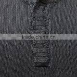 Denim-like Cotton Sweater Hoodie Cable Knit Mens Sweater thumbnail-3