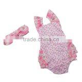 2017 Boutique Baby Clothing Baby Cotton Romper Summer Jumpsuits For Girls thumbnail-4